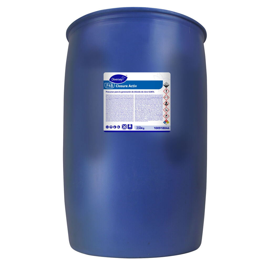CLOSURE ACTIV 230kg - PRECURSOR PARA GENERACIÓN DE DIÓXIDO DE CLORO